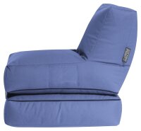 SITTING POINT Twist OUTSIDE Sitzsack blau
