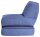 SITTING POINT Twist OUTSIDE Sitzsack blau