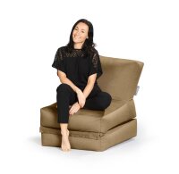 SITTING POINT Twist OUTSIDE Sitzsack braun