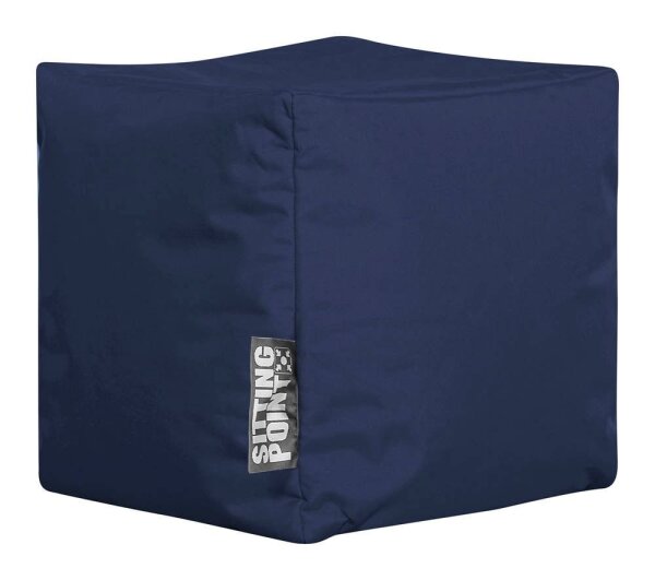 SITTING POINT Cube SCUBA Sitzsack jeansblau