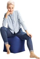 SITTING POINT Cube SCUBA Sitzsack dunkelblau