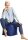SITTING POINT Cube SCUBA Sitzsack dunkelblau