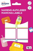 AVERY Zweckform Namensetiketten farbsortiert 48,0 x 34,0...