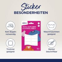 AVERY Zweckform Namensetiketten weiß 45,0 x 13,0 mm, 1 Set