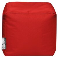 SITTING POINT Cube SCUBA Sitzsack rot