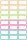 AVERY Zweckform Namensetiketten farbsortiert 32,0 x 15,0 mm, 48 St.