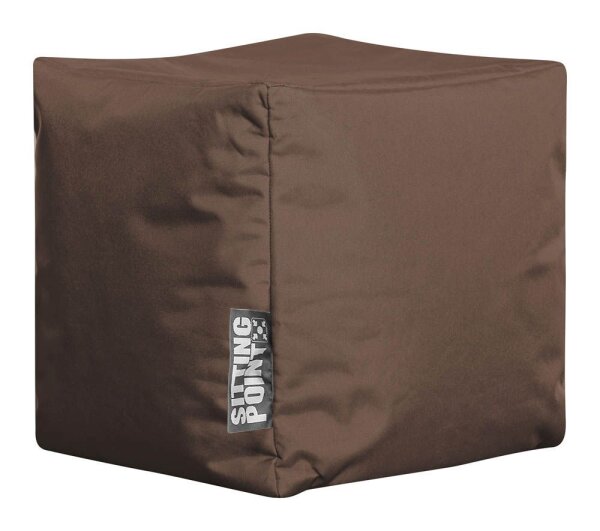 SITTING POINT Cube SCUBA Sitzsack braun