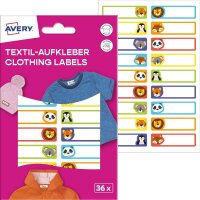 AVERY Zweckform Namensetiketten farbsortiert 46,0 x 13,0...