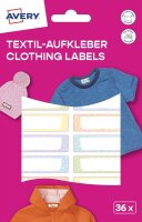 AVERY Zweckform Namensetiketten farbsortiert 46,0 x 13,0...