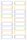 AVERY Zweckform Namensetiketten farbsortiert 46,0 x 13,0 mm, 36 St.