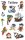 AVERY Zweckform Klebetattoo Piraten, 12 Etiketten