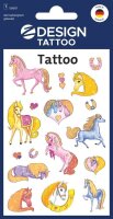AVERY Zweckform Klebetattoo Pferde, 17 Etiketten