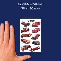 AVERY Zweckform Klebetattoo Auto, 10 Etiketten