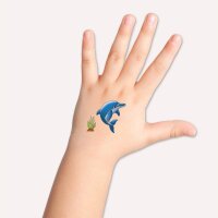 AVERY Zweckform Klebetattoo Delfine, 9 Etiketten