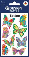 AVERY Zweckform Klebetattoo Schmetterling, 8 Etiketten