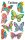 AVERY Zweckform Klebetattoo Schmetterling, 8 Etiketten
