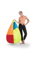 SITTING POINT Harlekin XL Sitzsack bunt