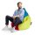 SITTING POINT Harlekin XL Sitzsack bunt