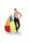 SITTING POINT Harlekin XL Sitzsack bunt