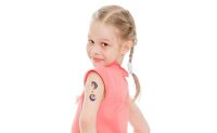AVERY Zweckform Klebetattoo Einhorn, 10 Etiketten