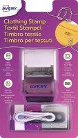 AVERY Zweckform Textilstempel  selbstfärbend schwarz...