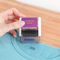 AVERY Zweckform Textilstempel  selbstfärbend schwarz...