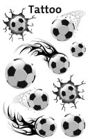 AVERY Zweckform Klebetattoo Fussball, 9 Etiketten