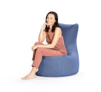SITTING POINT Swing OUTSIDE Sitzsack blau