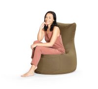 SITTING POINT Swing OUTSIDE Sitzsack braun
