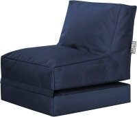 SITTING POINT Twist SCUBA Sitzsack jeansblau