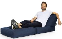 SITTING POINT Twist SCUBA Sitzsack jeansblau