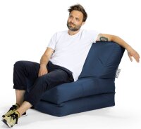 SITTING POINT Twist SCUBA Sitzsack jeansblau