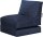 SITTING POINT Twist SCUBA Sitzsack jeansblau