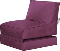 SITTING POINT Twist SCUBA Sitzsack aubergine
