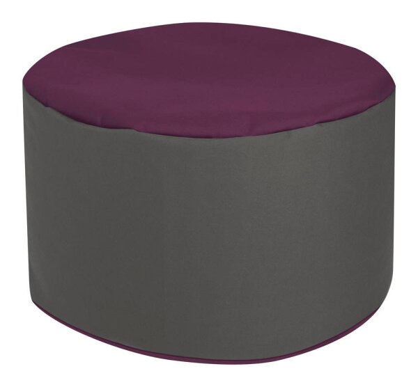 SITTING POINT DotCom SCUBA Bebop Sitzsack aubergine, anthrazit