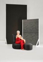 SITTING POINT Swing Modo Tap XL Sitzsack schwarz