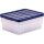 Bankers Box Aufbewahrungsboxen 12,0 l transparent, blau 32,0 x 40,0 x 11,0 cm, 10 St.