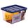 Bankers Box Aufbewahrungsboxen 22,0 l transparent, blau 32,0 x 40,0 x 24,5 cm, 10 St.