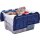 Bankers Box Aufbewahrungsboxen 55,0 l transparent, blau 43,0 x 59,0 x 35,0 cm, 3 St.
