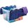 Bankers Box Aufbewahrungsboxen 55,0 l transparent, blau 43,0 x 59,0 x 35,0 cm, 3 St.