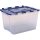 Bankers Box Aufbewahrungsboxen 55,0 l transparent, blau 43,0 x 59,0 x 35,0 cm, 3 St.
