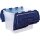 Bankers Box Aufbewahrungsboxen 55,0 l transparent, blau 43,0 x 59,0 x 35,0 cm, 3 St.