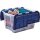 Bankers Box Aufbewahrungsboxen 55,0 l transparent, blau 43,0 x 59,0 x 35,0 cm, 3 St.