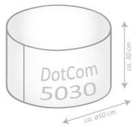 SITTING POINT DotCom Modo Tap  Sitzsack weiß