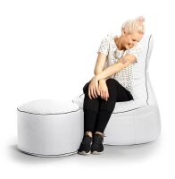 SITTING POINT DotCom Modo Tap  Sitzsack weiß