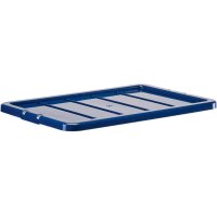 Bankers Box Aufbewahrungsboxen 38,0 l transparent, blau 38,0 x 56,0 x 25,0 cm, 5 St.