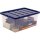 Bankers Box Aufbewahrungsboxen 38,0 l transparent, blau 38,0 x 56,0 x 25,0 cm, 5 St.