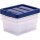 Bankers Box Aufbewahrungsboxen 15,0 l transparent, blau 32,0 x 40,0 x 17,0 cm, 10 St.