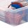 Bankers Box Aufbewahrungsboxen 15,0 l transparent, blau 32,0 x 40,0 x 17,0 cm, 10 St.