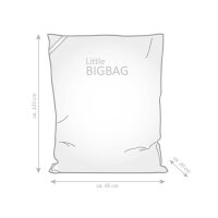 SITTING POINT Little BigBag Soccer Sitzsack grün